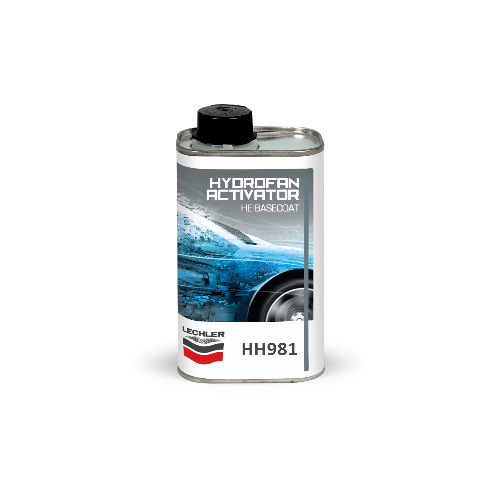 Lechler Hydrofan HF Wasserbasis Basecoat Autolack *NEU*